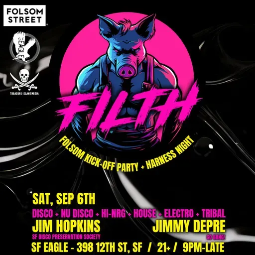 DJs Jimmy DePre + Jim Hopkins - Live At Filth (SF Eagle) - 9-6-25