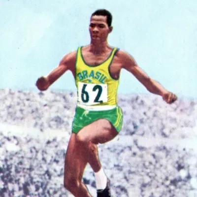 Adhemar Ferreira da Silva, uno de los más grandes especialistas del Triple Salto en los años 50 A2110-9-1-3