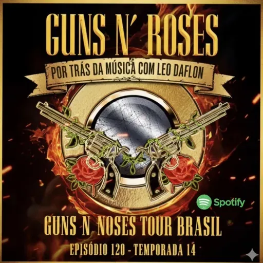 GUNS N' ROSES - Show cancelado no Brasil - Por Trás da Música com Leo Daflon - EP 120 T 14