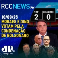Moraes e Dino votam pela condenação de Bolsonaro