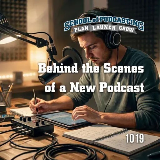 Behind the Scenes of My New Podcast