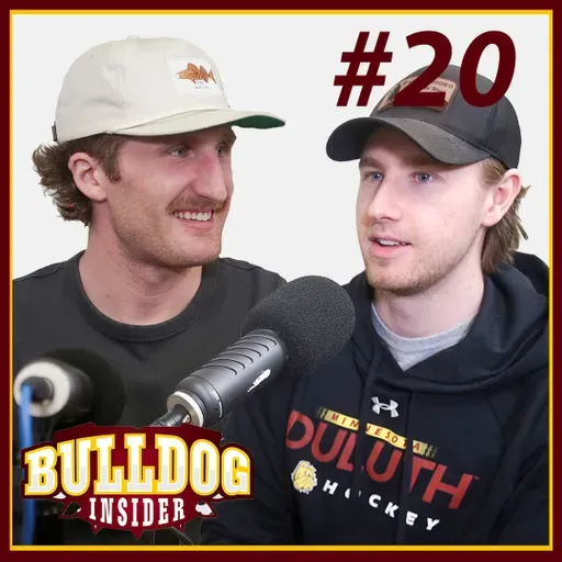 S8 E20: Senior blueliners Pierce, Bodnarchuk reflect on UMD journeys