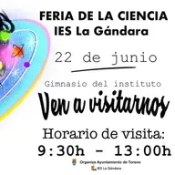 IES La Gándara (Feria de la Ciencia) 19 junio 2026