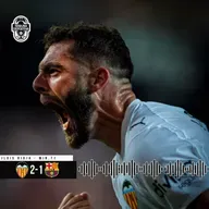GOL | Luis Rioja Valencia CF 2 - 1 FC Barcelona J38