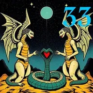 Buenos presagios, 33 (voz humana)