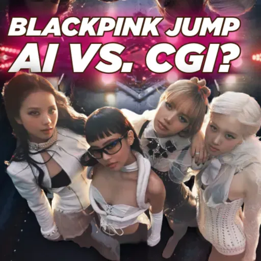 BlackPink Jump Reaction, AI vs. CGI?