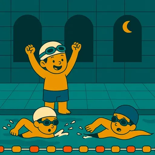 The Maplewood Swim Meet