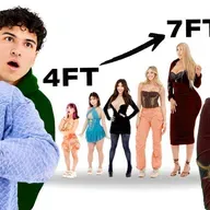 Blind Dating 8 Girls from Shortest to Tallest