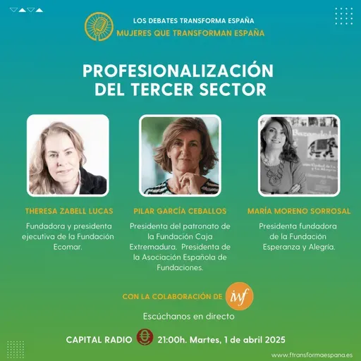 Debates. Mujeres que transforman. Profesionalización del Tercer sector.