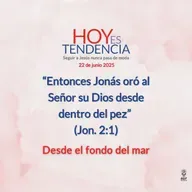 Desde el fondo del mar ~ Devocional de Jóvenes ~ 22 de junio 2025