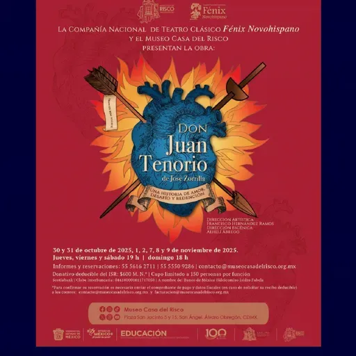 PERSONAS NO GRATAS 2639 AL TEATRO Wlises Mendoza Obra de Teatro "Don Juan Tenorio"