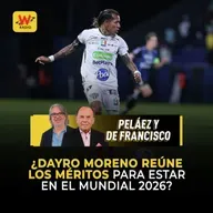¿Dayro Moreno reúne los méritos para estar en el Mundial 2026?