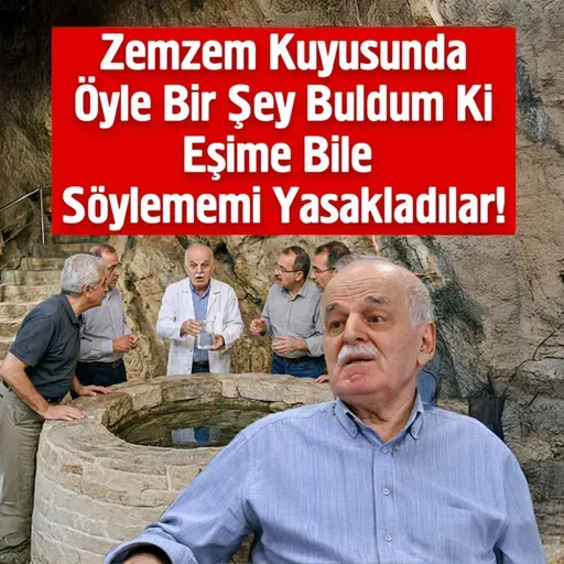 Zemzem Kuyusunda Öyle Bir Şey Buldum Ki Eşime Bile Söylememi Yasakladılar Prof. Dr. Zekai Şen