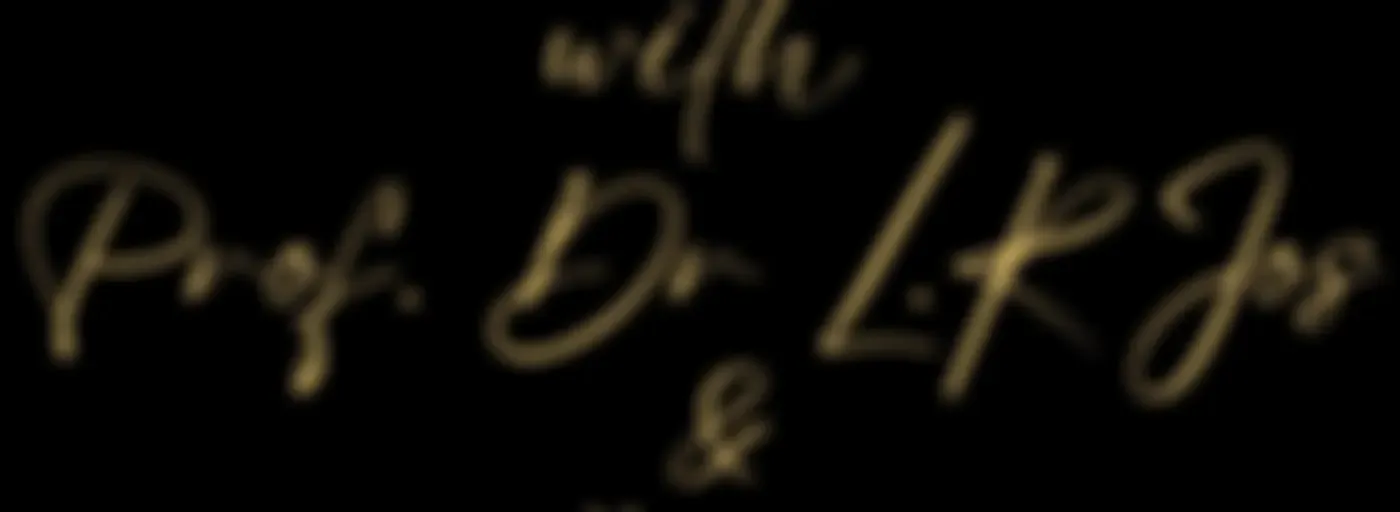 Conversation With Prof. Dr L.R Jos And Colleagues