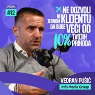 Fudbaler koji je oglašavanjem osvojio Balkan i Dubai. Vedran Pušić u epizodi #12