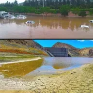 همزمانی سیل و تشنگی در ولایت تبهکار خامنه‌ای