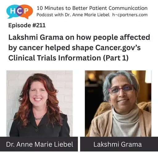 Lakshmi Grama on how people affected by cancer helped shape Cancer.gov’s Clinical Trials Information (Part 1)