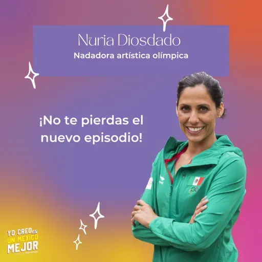 Nuria Diosdado, nadadora artística olímpica mexicana, charla con Gaby Delgado.