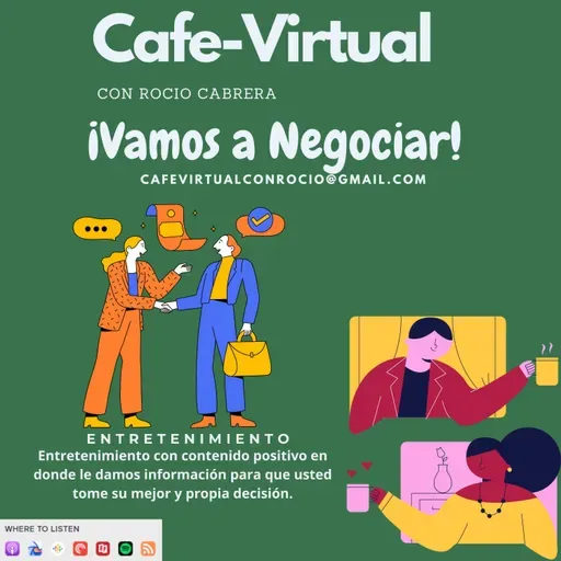  Café Virtual con Rocío Cabrera– ¡Vamos a Negociar!