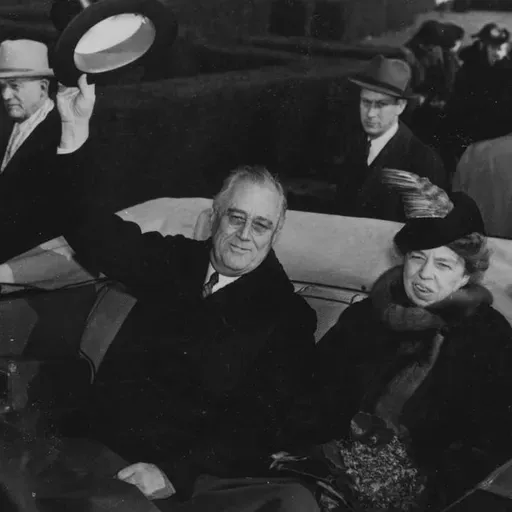 PREVIEW::  This source details President Franklin D. Roosevelt's covert strategy to maneuver the United States into supporting Great Britain despite strong domestic anti-war resistance, and the ideological clash this caused with Charles Lindbergh. America
