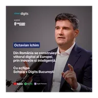Din România se construiește viitorul digital al Europei, prin inovație și inteligență – cu echipa Schwarz Digits București