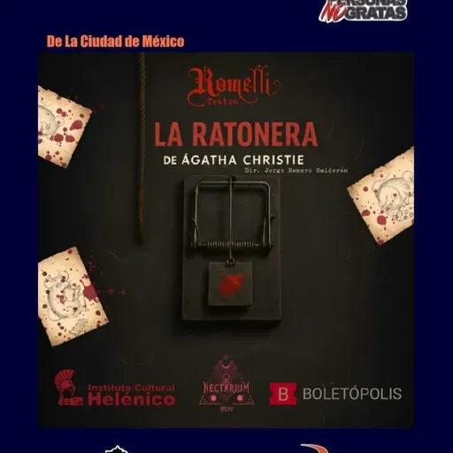 PERSONAS NO GRATAS 2750 AL TEATRO Paula Rabanal Obra de Teatro "La ratonera"