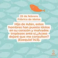 Fábrica de ídolos ~ Devocional de Jóvenes ~ 25 de febrero 2026