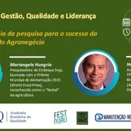 Live “A importância da pesquisa para o sucesso da Embrapa e do Agronegócio", com Mariangela Hungria