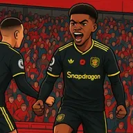 Amadov parádny volej zachránil sériu neporaziteľnosti Red Devils