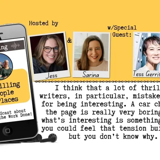 Writing Thrilling People & Places: Jess and Sarina talk with Tess Gerritsen