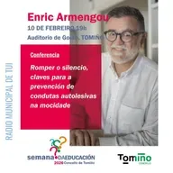 Ent. Enric Armengou, psiquiatra | "Romper o silencio, claves para a prevención de condutas autolesivas na mocidade"