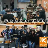 Sospechosos Vecinos, música #hechaenPinto en directo en Radio XATA