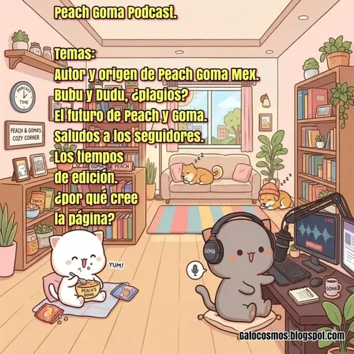 Peach y Goma. Los virales mochicats de internet.