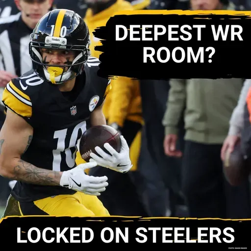 Steelers' DK Metcalf, Michael Pittman Jr, Germie Bernard, Roman Wilson Make Best WR Depth Since 2010