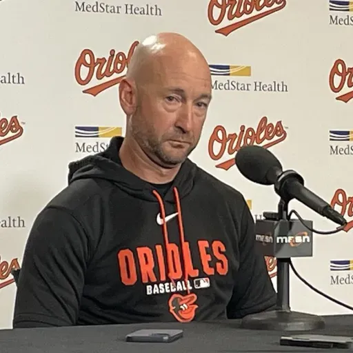 Craig Albernaz discusses Orioles placing Trevor Rogers on 15-day IL ahead of Thursday’s doubleheader