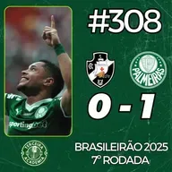 #308 | VASCO 0X1 PALMEIRAS | COLETIVA ABEL FERREIRA | SEGUE O LÍDER !