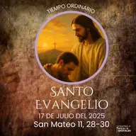 Evangelio del 17 de julio del 2025 según san Mateo 11, 28-30