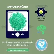 Fertilizante reduz emissões de gases de efeito estufa