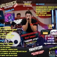 Episode 236: Halshack Special--Happy July 4th (8pm ET --4th of July MXTR rock-country party) --theme show about summer and the 4th--hosted lightly by Halshack