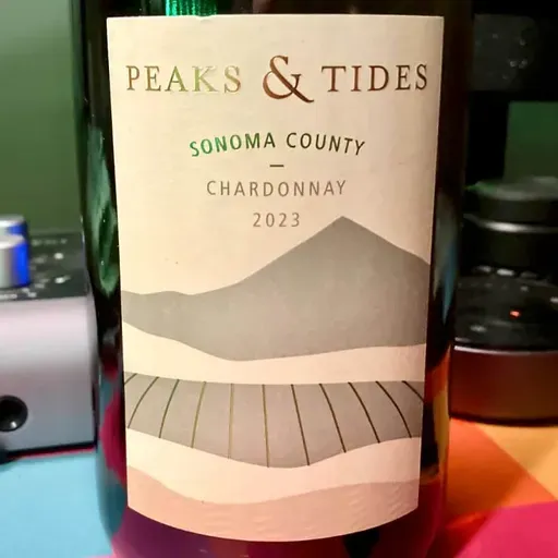 Peaks & Tides Sonoma County Chardonnay 2023
