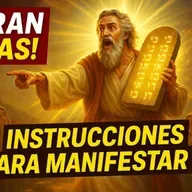 Los 10 Mandamientos no eran reglas: eran Instrucciones para Manifestar tu Propósito