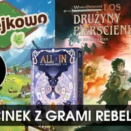 Odcinek o kilku grach wydawnictwa Rebel.
