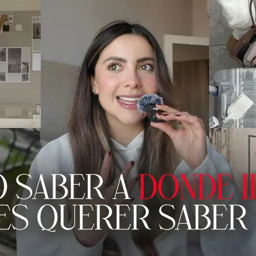 No saber a dónde ir, es querer saber, la ruina es el camino a la transformación