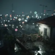 Pluie à l’Abri à Porto | Pluie Douce de Nuit