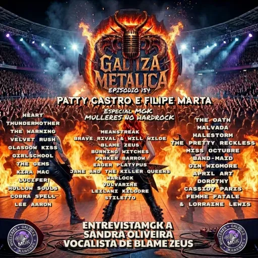Galiza Metálica 154 MGK Mulleres no Hard Rock