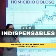 Homicidios dolosos en México solo bajaron 7,1% en 2022.