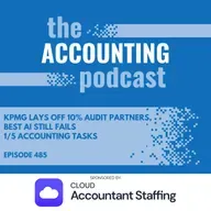 KPMG Lays Off 10% Audit Partners, Best AI Still Fails 1/5 Accounting Tasks