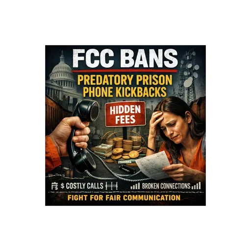 FCC Bans Predatory Prison Phone Kickbacks
