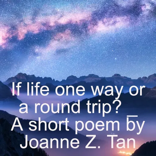Is Your Life a Roundtrip or One Way?_ a short poem by Joanne Z. Tan_Season 2, Episode 82