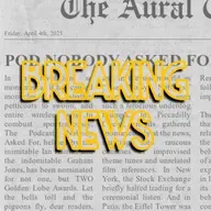 BREAKING NEWS
